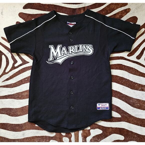 Majestic Other - Vintage Authentic Majestic MLB Miami Florida Marlins Sz L